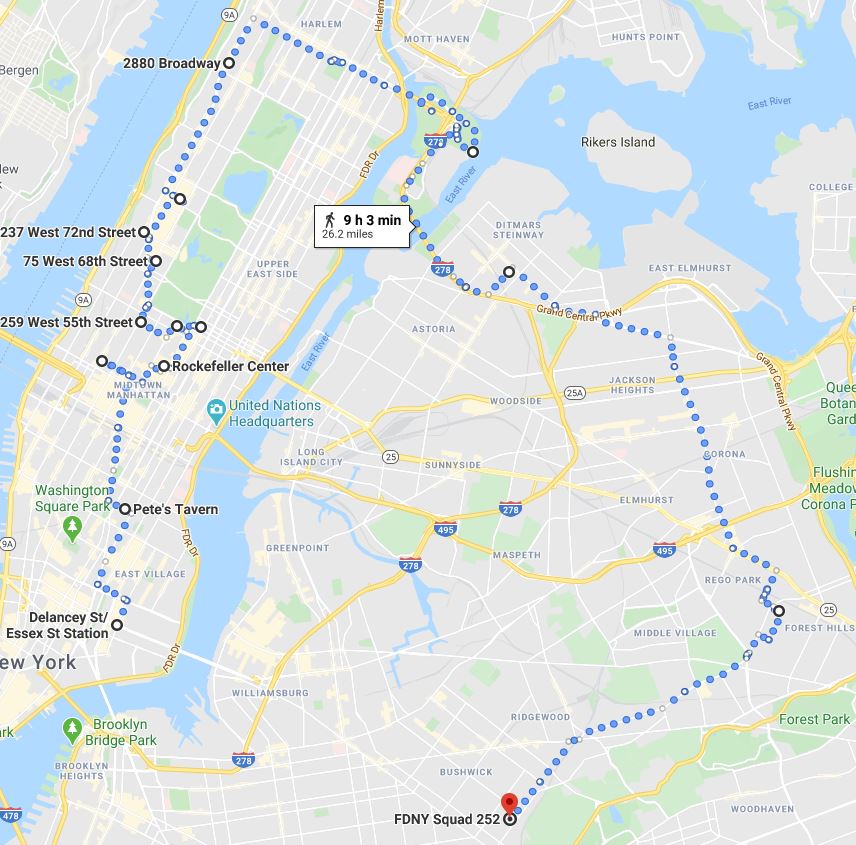 Week 25 route
